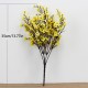 silk white cherry blossom artificial flowers artificial flowers bouquet for wedding home room decoration babysbreath wholesale