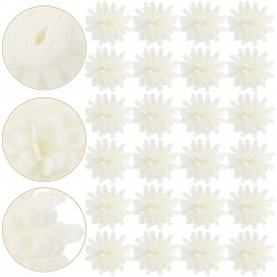 100 Pcs Aromatherapy Diffuser Desk Mini Essential Oil Flower Small Office Bathroom Home Decor Sticks Pe Practical Design